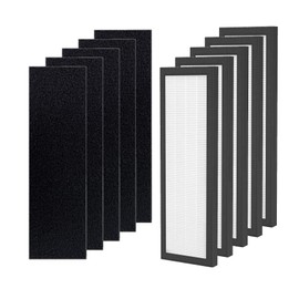 SCREENTRONICS FLT5000 FLT5250PT FLT5111 True HEPA Filter C Replacement for GermGuardian Air Purifiers AC5000 AC5250PT AC5000E AC5350B AC5350BCA AC5350W CDAP5500B BXAP250 IAP-GG-125