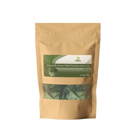 Diyon's Dried Soursop Leaves Cut 1.7oz (50g) 100% All Natural, Delicious Fresh Tea | From Sri Lanka | Premium Wildcrafted Quality, Packed In a Stand up Resealable Pouch.