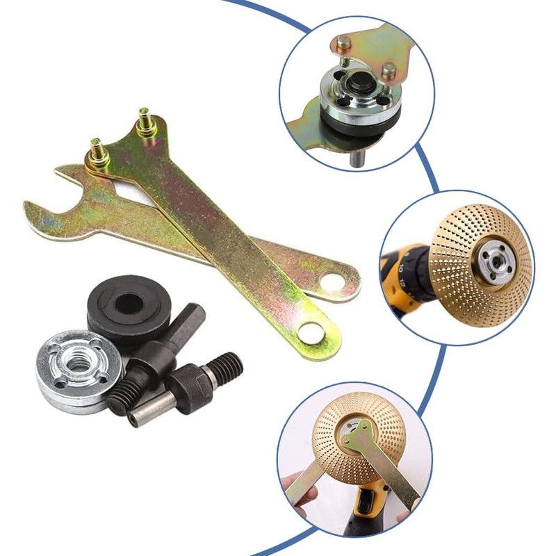 BTtime Angle Grinder Accessories Tool Grinder Attachment Replacement Tool for