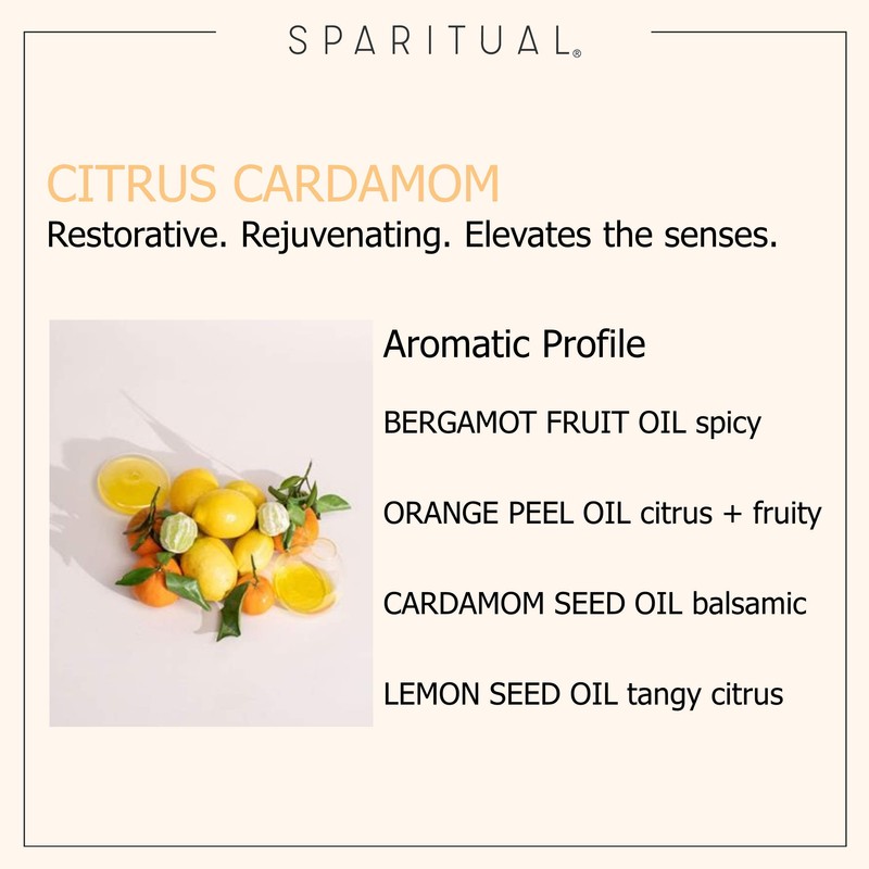 SPARITUAL Citrus Cardamon Hand Serum 1.0 fl oz (30 ml)