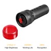 sourcing map 2Pcs Red Indicator Light with Buzzer AC/DC 24V,