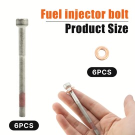 Flewdart 12 Injektor Schrauben für OM646 OM651 OM611, Zylinderschraube für W203 W204 W169 W164 W212 W211 Sprinter W906 Vito Viano