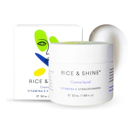 Rice & Shine crema facial aceite de germen de arroz 50 ml | nutrición día/noche todo tipo de piel