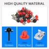 Zufoty 8PCS Lower Engine Cover Bolt Pin Screws, Radiator Engine
