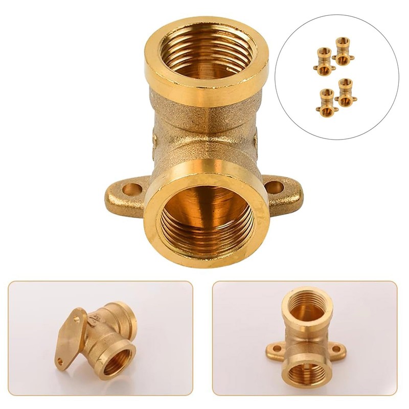 Set of 4 Wall Discs 1/2 Inch DN15 Wall Angle