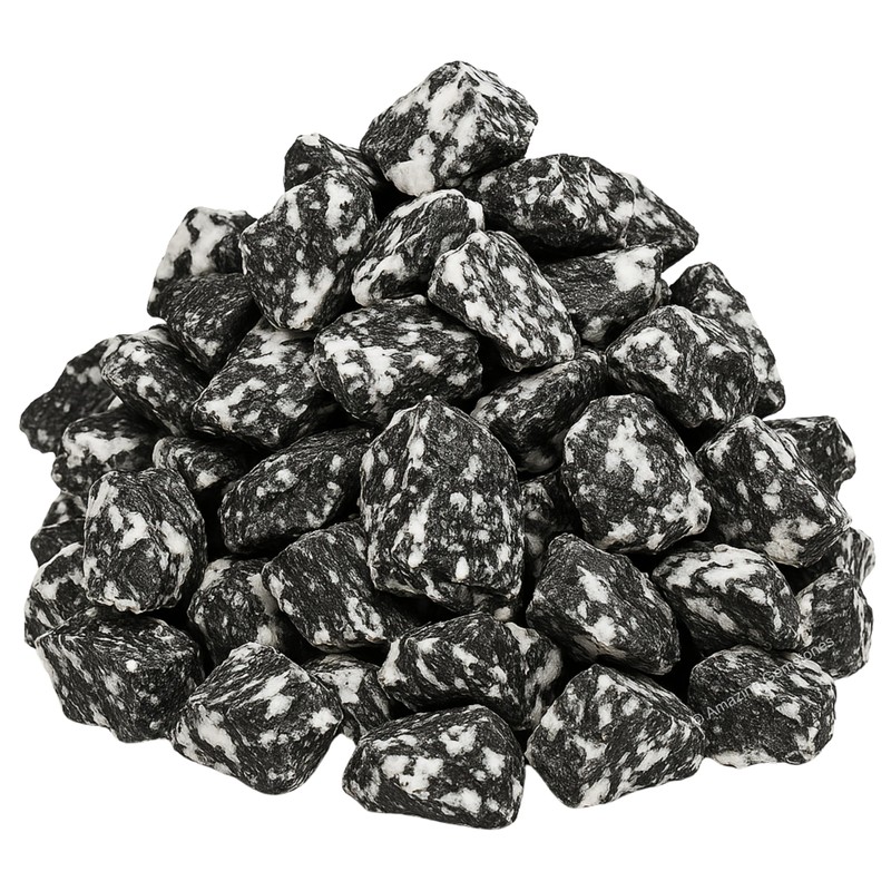 Amazing Gemstone Amazing Gemstone 2 Pieces Black & White Tourmaline