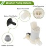 ACROPIX Windshield Washer Pump with Grommet for Mitsubishi Outlander 2011-2015