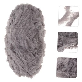 Tofficu Faux Fur Hat Scarf Set Hand-Knitting Yarn Acrylic Fiber Soft Comfortable DIY Crafts Yarn for Knitting Crocheting