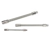 3PCS Flexible Extension Rods Wrench Socket Universal Connecting Rod for