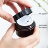 MORICOH 4Pack 30ml Empty Plastic Cosmetic Jars, Refillable Cosmetic Face