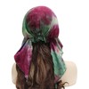 ZLYC Women's Chemo Headwear Brim Visor Hat Beanie Hat, Batik,