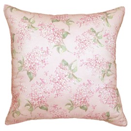 FLORET LONDON [LIBERTY PRINT Liberty Print] Cushion Cover 17.7 x 18.7 inches (45 x 45 cm) Archival Lilac Pink