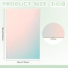 BENECREAT 2pcs Iridescent Acrylic Sheets, 2.5mm thick Rainbow Plexiglass Sheet