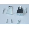4pcs Hold Down Brackets with Install scews Metal Blinds Down
