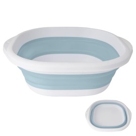 Admygo Thickened Collapsible Washing Up Bowl, Space Saving Camping Sink