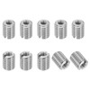 PATIKIL 316 Stainless Steel Thread Adapters Sleeve Reducing Nut, 10