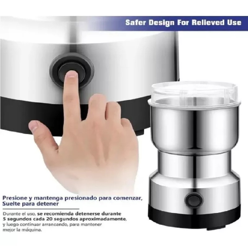 KFMX Molino Pulverizador Electrico Granos Café Hierbas Especias