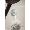 Wenko Uno Static-Loc Wall Hook, PET/Polycarbonate Stainless Steel Silver