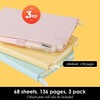 NIRMIRO Small Notebook Journal with Pen, Mini Pocket Mini Leather