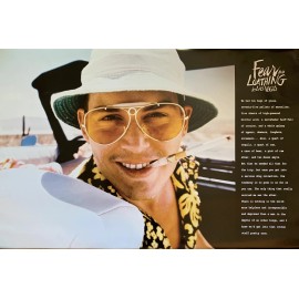 Fear And Loathing In Las Vegas Movie Quote Poster 24 X 36