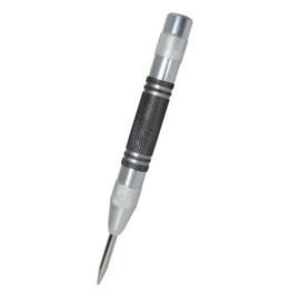 Auto Punch, Center Punch, 1 Piece, Length 5.1 x Diameter 0.5 inches (13 x 1.2 cm), For Scratching Work, Auto Center Punch, Marking Holes, Marking, Springs, Point Scratches, Stainless Steel, Wood