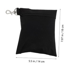 Outanaya Golf Ball Holder Pouch Lightweight Waist Storage Bag for Tees for Quick Access