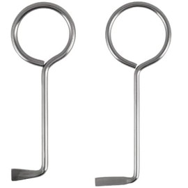 Hochwertiges 2-teiliges Buntbartschlüssel Universal Werkzeug Made in Für Türöffnungen - Professioneller Schlüsseldienst-Einsatz,türöffnungswerkzeug,zwischen Tür Schlüssel,zimmertür