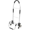 Foldable Black Shopping Trolley Cart with Waterproof Bag and Triangular