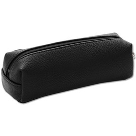 Mary Quant (Marie Quant) Shrink Daisy Patch Square Pencil Case H5×W18.5×D6 cm Black
