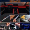 Jushope Car LED Lights, Interior Car Lights with Wireless APP/RF