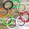 ETHOON Wristlet Keychain Circle Silicone Bangle Keyring Oversized Bracelet Key