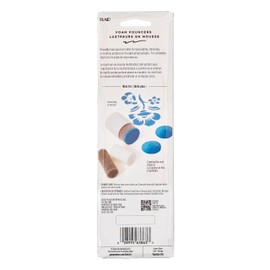 FolkArt 8 Pc Foam Pouncer Set Perfect for Stenciling, Pouncing, and Stippling Arts and Crafts Projects, 63863, Multi