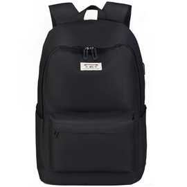 BIG BRIDGE Backpack, Men's, Women's, Business, School, Commute, Large Capacity, Waterproof, Backpack, Stylish, Unisex, Town Backpack, Black, L