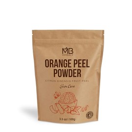 MB Herbals Pure Orange Peel Powder 100 Grams | 100% Pure & Natural | No Preservatives | To Be Used in Face Packs | For External Use Only