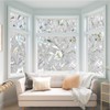 Window Privacy Film, Rainbow Window Clings, 3D Decorative Window Vinyl,
