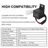 Weasch 2Pack 12V 2-Pin Electronic LED Flasher Relay, LF1-S-PIN Wiring