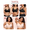 Vertvie Wireless Bras for Women Full Coverage Push Up Bra
