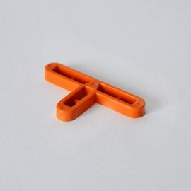 200 pcs 5mm T Shape Tile and Brick Spacer. Plastic Hollow Structure for DIY Tiles, Bricks, Paving Slabs, Patio, Wall & Floor Removable Levelling Tool