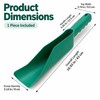 Gutter Cleaning Scoop for Debris Removal – Flex-Fit Garden Tool