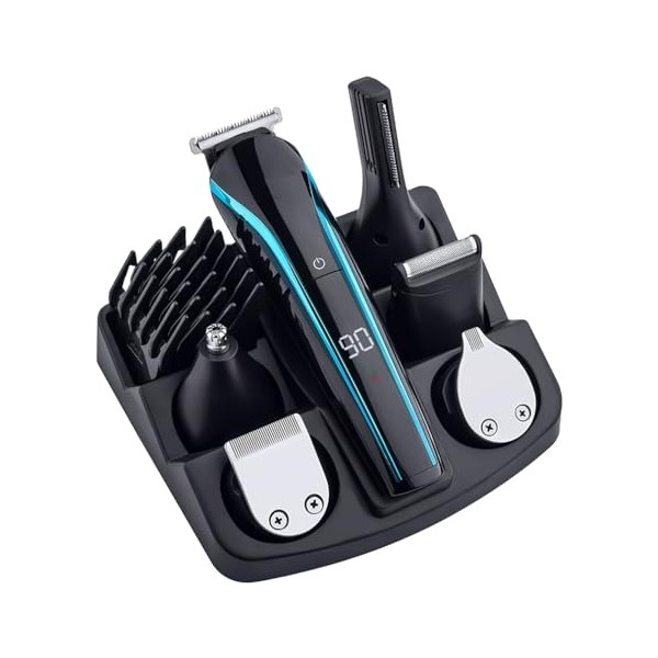 LCD Digital Hair Clipper, Hair Clippers for Men with Charger,