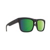 Spy Discord Matte Black Happy Bronze Polar With Green Sunglasses