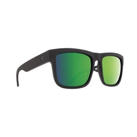 Spy Discord Matte Black Happy Bronze Polar With Green Sunglasses