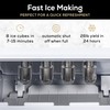 Igloo Premium Self-Cleaning Countertop Ice Maker Machine, Handled Portable Ice