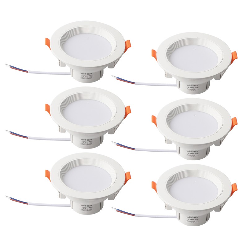 6000K AC90-265V LED Ceiling Light Downlight with Intelligent Radar Sensor