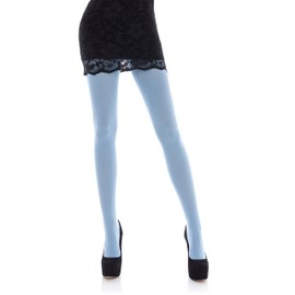 Romartex Women's 60 Denier Opaque Tights, M, light blue