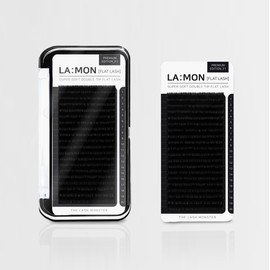 [Bora Medicos] Lash Monster Super Soft Double Tip Air Lash Flat Peanut Hair D 0.20 8~13,8~12MIX 8 / [보라메디코스] 래쉬몬스터 슈퍼 소프트 더블팁 에어래쉬 플랫 땅콩모 D 0.20 8~13,8~12MIX 8