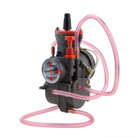 GOOFIT 34mm PKW Carburetor Motorcycle Carb Racing with the piece of CNC Replacement For the Courtyard of the Dirt Bike Motorcycle ATV