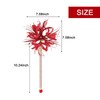 Red Spider Lily Flower Hair Clips,Handmade Lycoris Radiata Flower Hairpin