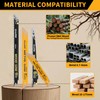 GRENPRO 34 Pcs Reciprocating Saw Blade Set with Organizer Pouch,
