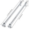 CABDM 2 Pack 12 Inch Hole Center Polished Chrome Cabinet